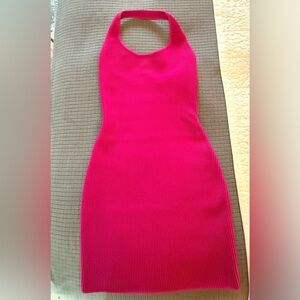 Aritzia Pink Halter Dress XXS
